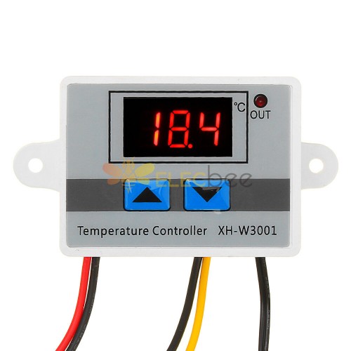 XH-W3001 AC220V microcomputador controlador de temperatura digital termostato interruptor de controle de temperatura com display