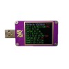 ZY1280 컬러 미터 QC3.0 PD 고속 충전 드래곤 USB 전류 전압 용량 감지기 테스터