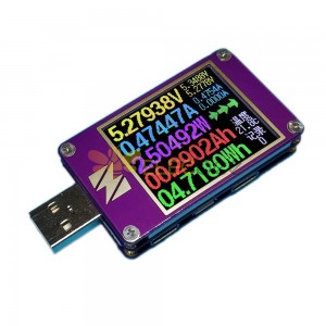 ZY1280 Color Meter QC3.0 PD Schnellladegerät Dragon USB Current Voltage Capacity Detector Tester
