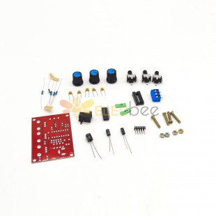 DIY XR2206 Funktionssignalgenerator-Kit Sinus-Dreieck-Ausgang 1 Hz-1 MHz