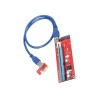 0.6m USB 3.0 PCI-E Express 1x 至 16x 延長線延長器提升闆卡適配器電纜