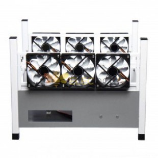 6 GPU Coin Miner Mining Case Mining Frame Support Graphics Card