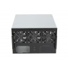 6GPU 6U Mining Frame Rig Case Box ETH BTC Ethereum avec 3 ventilateurs de refroidissement spéciaux