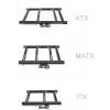 ATX Computer Open Air Gehäusehalterung Aluminium DIY Bare Frame Support Grafikkartenprüfstand