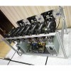 Mining Frame 8 GPU Aluminium Miner Case Empilable Mining Rig Case