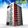 Mining Frame Rig Case Miner Machine Frame para 12 GPU Mining Crypto Currency Rigs Miner