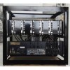 Open Air Frame Mining Miner Rig Case DIY Miner Mining Case mit 3x Lüftern für 6 GPU ETH BTC Ethereum
