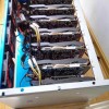 Open Air Miner Mining Frame Rig Case Up 6-8 GPU 暗号コイン通貨マイニング用