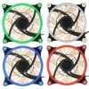 Replacement 118cm 3pin 4pin LED Computer Cooling Fan 1200-1500rpm For Bitcoin Mining PC Case