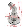 Elbow 22mm Straight Through Hull Exhaust Port Marine Hardware for Diesel Parking Heater 316 Stainless Steel 