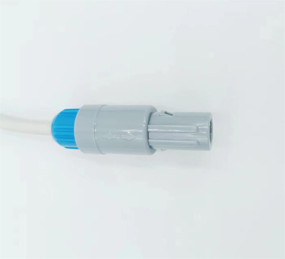 兼容Edan的5引脚40度成人指夹血氧传感器，长度3米，适用于Digital Tech