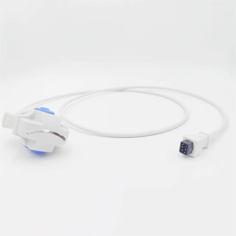 Sensor suave adulto reutilizable compatible Spo2 de Minolta 6-Pin para los sistemas de vigilancia