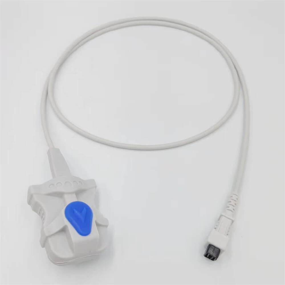 Совместимый 6-контактный многоразовый мягкий датчик Spo2 Minolta для взрослых для систем мониторинга