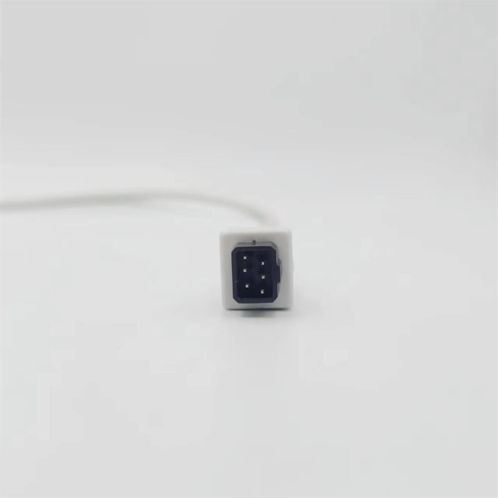 Kompatibler Minolta 6-Pin wiederverwendbarer weicher Spo2-Sensor für Erwachsene für Überwachungssysteme