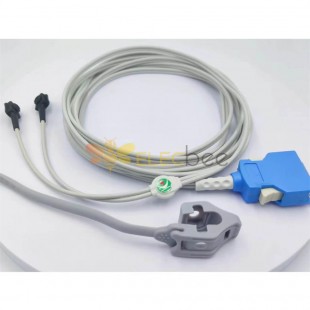 互換性のある日本光電 Opv-1500 Olv-3100 20 ピン Neonate シリコーン ラップ Spo2 センサー