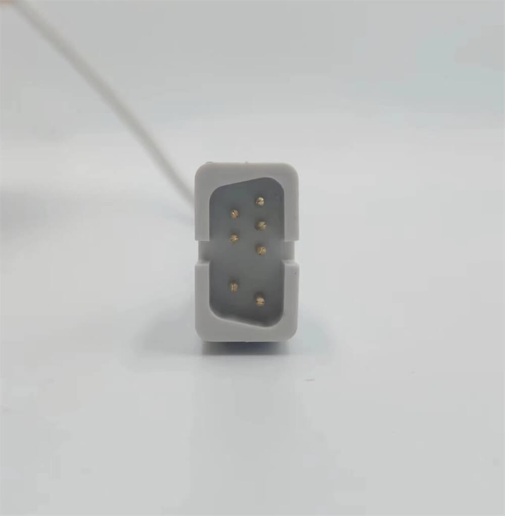 Compatible Reusable Spo2 Sensor Biosys Bionet 7 Pin Adult Ear Clip For M700