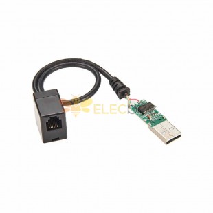 FTDI FT232RL USB to RJ12 RJ11 RJ9 6P4C female  RS232 serial cable