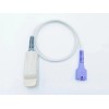 Oximax Tech Compatible Nellcor 9-Pin Reusable Adult Finger Clip Spo2 Sensor, 3M Cable