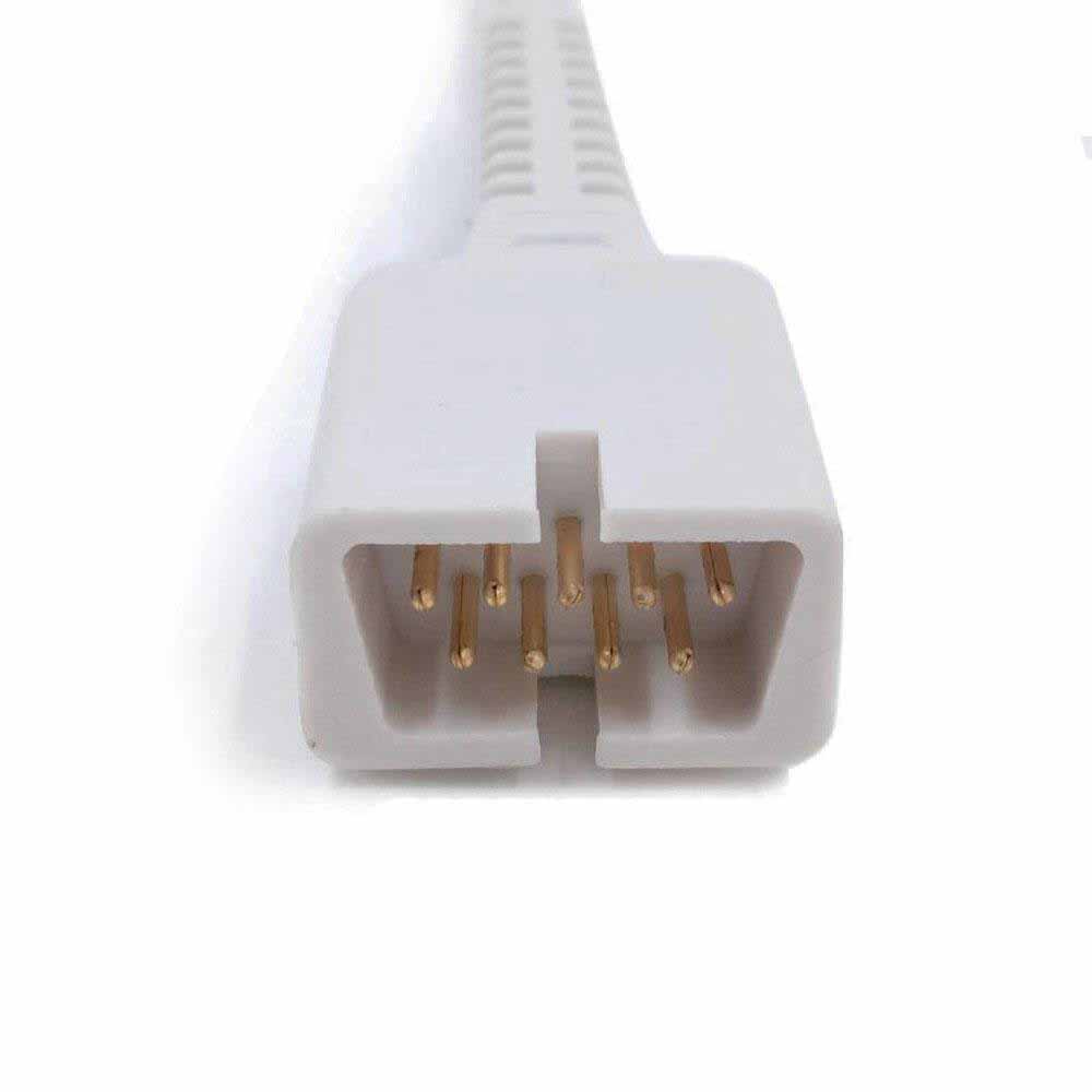 Sonde de câble réutilisable non Db9Pin1M, capteur Spo2 d\'impulsion pour adulte pour Mindray Pm9000