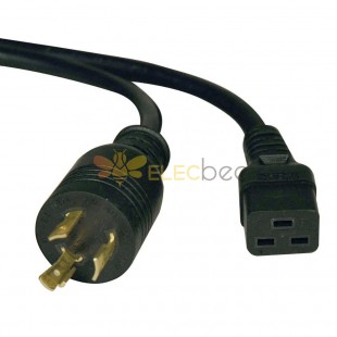 3-контактный параллельный кабель American SPT-3, 3-контактный американский параллельный кабель 20 А, кабель с вилкой питания для преобразования в жилой автофургон