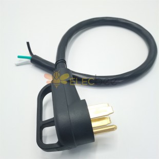 Cable de enchufe estándar americano 14-30P con conector UL 10-30P, cable de alimentación SJTW 14-50P, 0,6 m