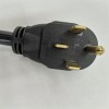 Cable de enchufe estándar americano 14-50P con cable de alimentación estadounidense de 30A para cargador de RV