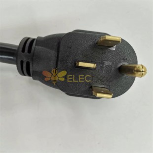 Cable de enchufe estándar americano 14-50P con cable de alimentación estadounidense de 30A para cargador de RV