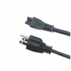Câble de prise Canada avec triple prise conforme à la norme américaine UL, 12 AWG, queue divisée selon la norme américaine IEC C13, 1,1 m