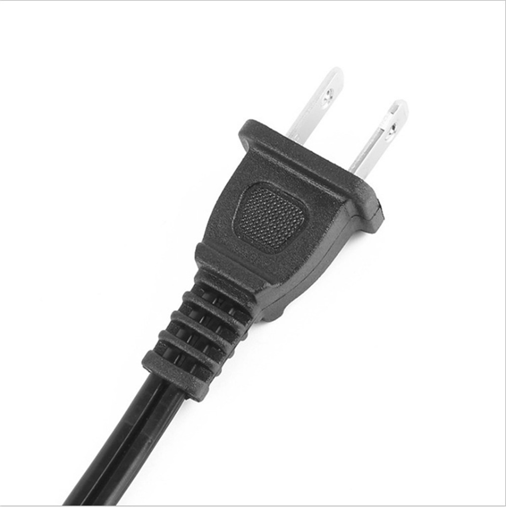 UL American Standard 2pin 20AWG Power Cord with SPT-1 Plug and Waterproof Ring, 1m