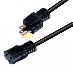 Cable de enchufe autoblocante estándar americano L5-20P de UL, cable de conector estándar americano L8-20P, cable de alimentación de enchufe de secadora 30A