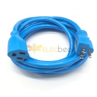 Câble de prise standard américain UL SJT 12AWG 6-15P, câble de prise 5-15P, câble de prise d'alimentation standard américain 6-20P 3 broches