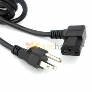 UL американский стандарт SJT 14AWG 3-контактный кабель с вилкой американского стандарта, кабель с канадской вилкой, кабель с карибской вилкой