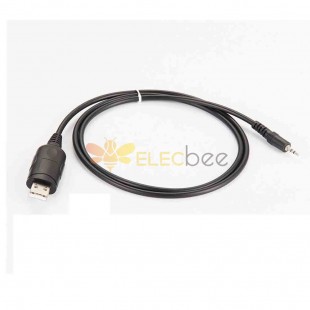 1 Meter USB Serial Cable RS232 with 3.5mm Stereo Connector Versatile Data Connectivity