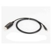 USB RS232串口电缆3.5mm立体声连接器通讯电缆1米