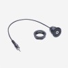 3.5 毫米插孔面板安裝公轉母插頭耳機立體聲音頻輔助電纜 30厘米
