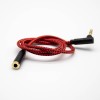 3.5mm Cable Types Right Angle Female to Male Audio wire 0.5M-3M