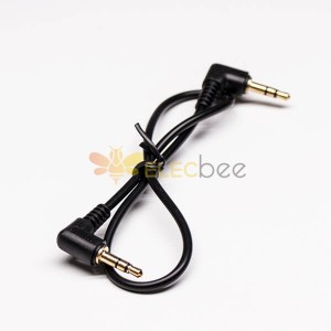 3.5mm Cable Assenbly 40CM Cable With Two Right Angle