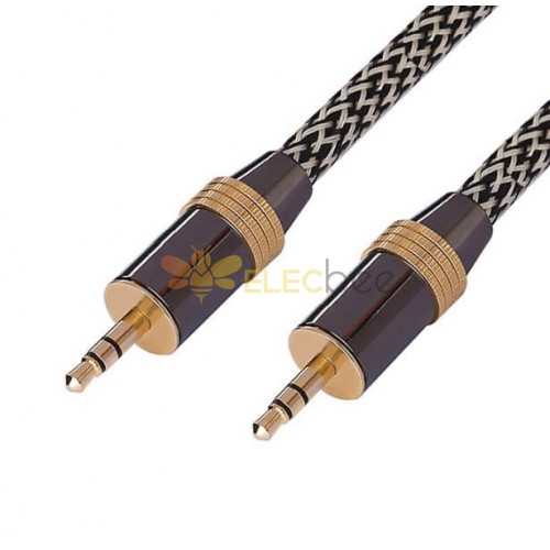 3.5 mm Headphone Cable Male to Male Cell Phones cable Stereo 30CM