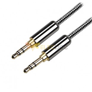 Cable estéreo mp3 de 3.5 mm macho a auriculares masculino cable 30CM