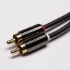 3.5 mm Audio Video Cable 2 RCA Assembly Y type Splitter With 30CM Cable