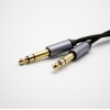 6,35 milímetros Plug Masculino para Masculino Ouro Banhado Straight Cable Áudio 1M-5M