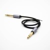 6.35mm Plug Mâle à Mâle Gold Plaqué Straight Cable Audio 1M-5M