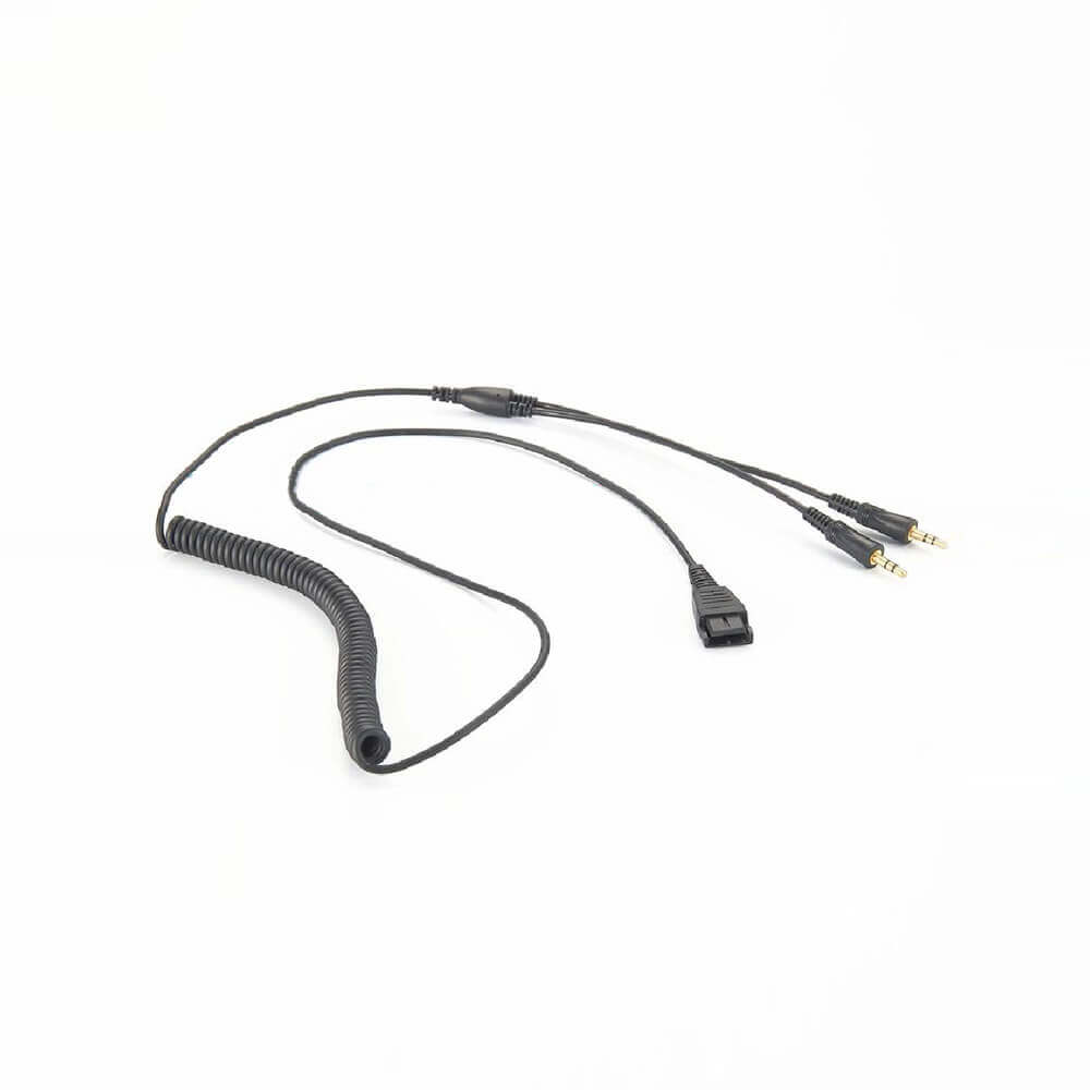 8734-599 2*3,5 mm macho a cable adaptador QD