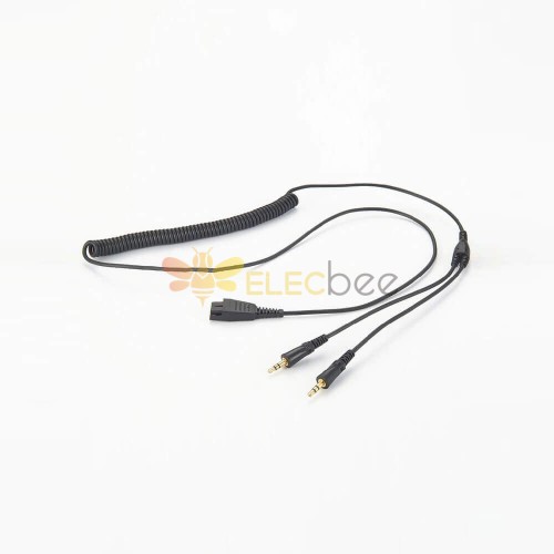 8734-599 Câble adaptateur mâle 2 x 3,5 mm vers QD