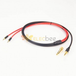 Cable For Hifiman He560V3 Headphone 3.5mm To Dual 3.5mm Male Cord 1m