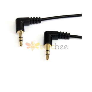 3.5mm Cable Long Right Angle Audio Cable With back cable 30CM