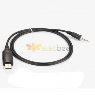 USB RS232 Serial Cable with 3.5mm Stereo Connector Programming Adapter Cables 1 Meter