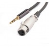 XLR Buchse zu 3,5 mm Stereo Mini Jack Audio Kabel 30cm