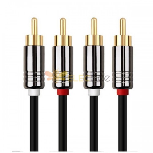 2RCA Audio Cable To 2RCA Audio Cable