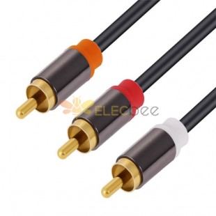 3RCA Cable 3RCA Audio Video pour TV DVD CD Player